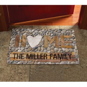 Personalized Home Doormat Available In Sizes 17" x 27" and 24" x 36"   553269800